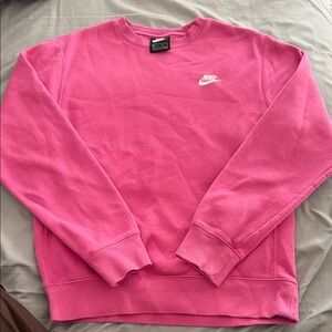 Nike Pink Crewneck Top